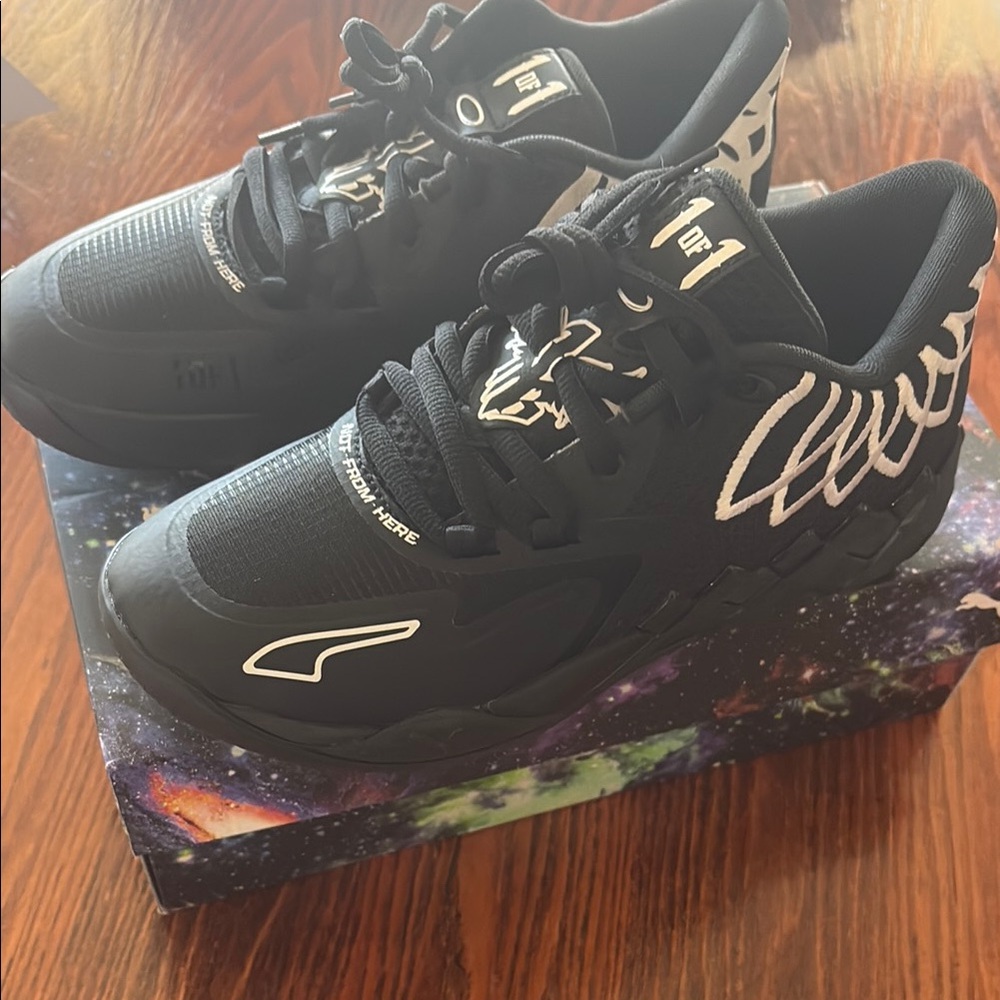 Black and White Athletic Sneakers
